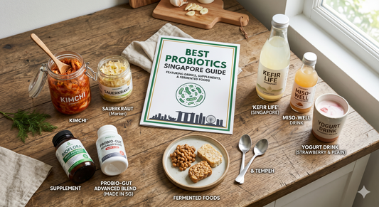 Best Probiotics in Singapore: 10 Drinks, Supplements & Foods (2026 Guide)