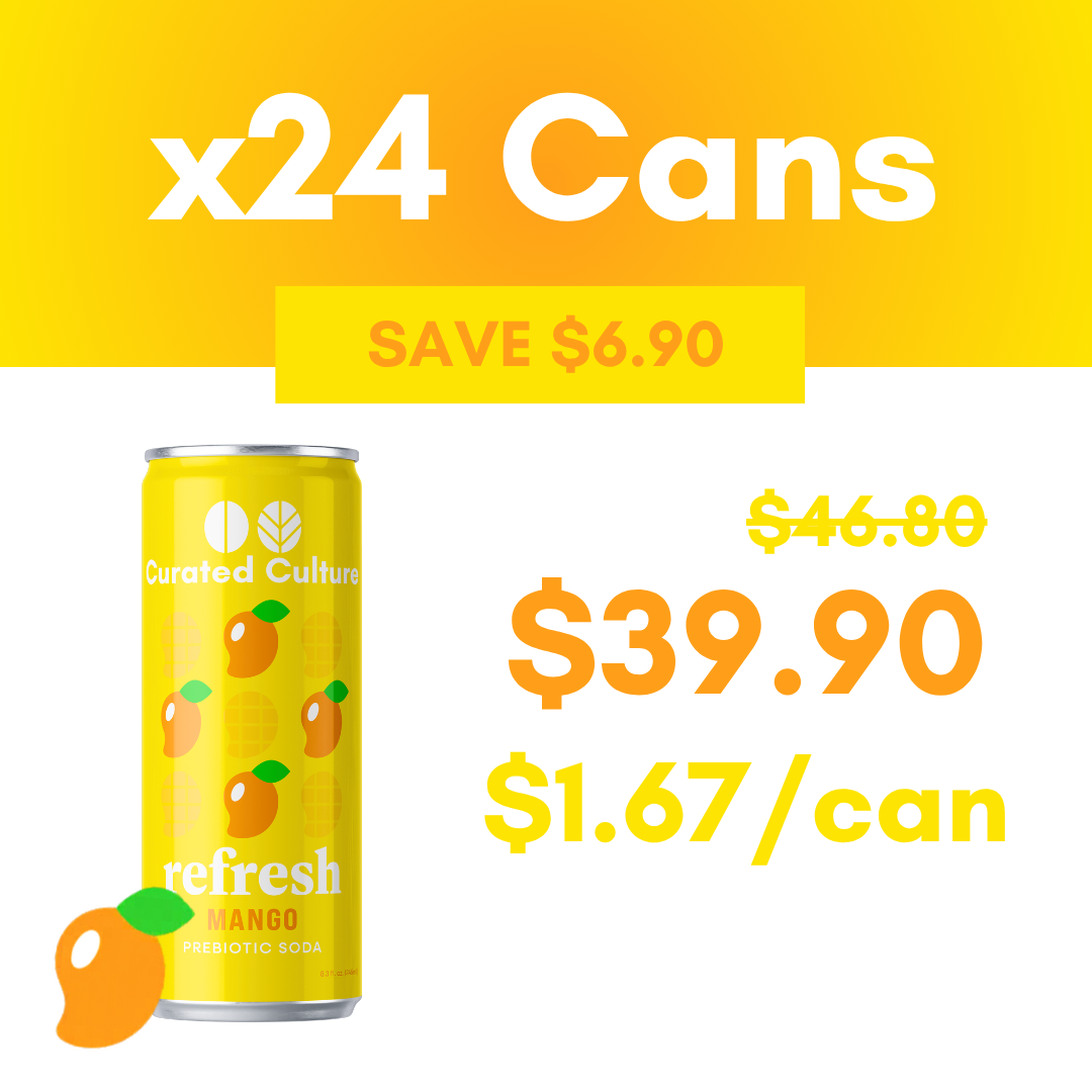 Refresh Mango Prebiotic Soda