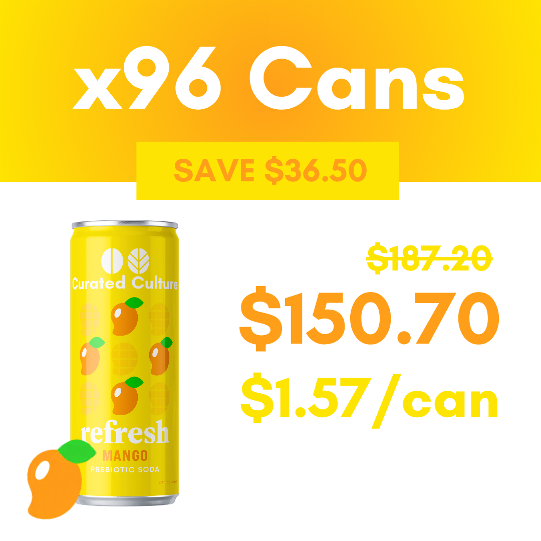 Refresh Mango Prebiotic Soda