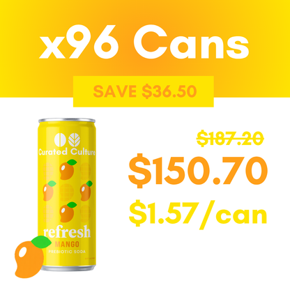 Refresh Mango Prebiotic Soda