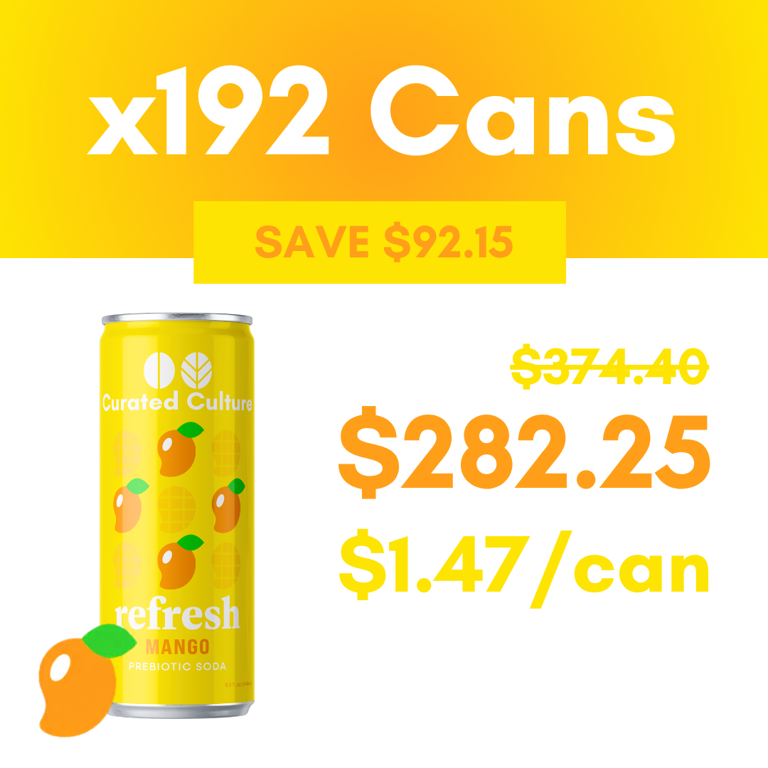 Refresh Mango Prebiotic Soda