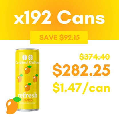 Refresh Mango Prebiotic Soda