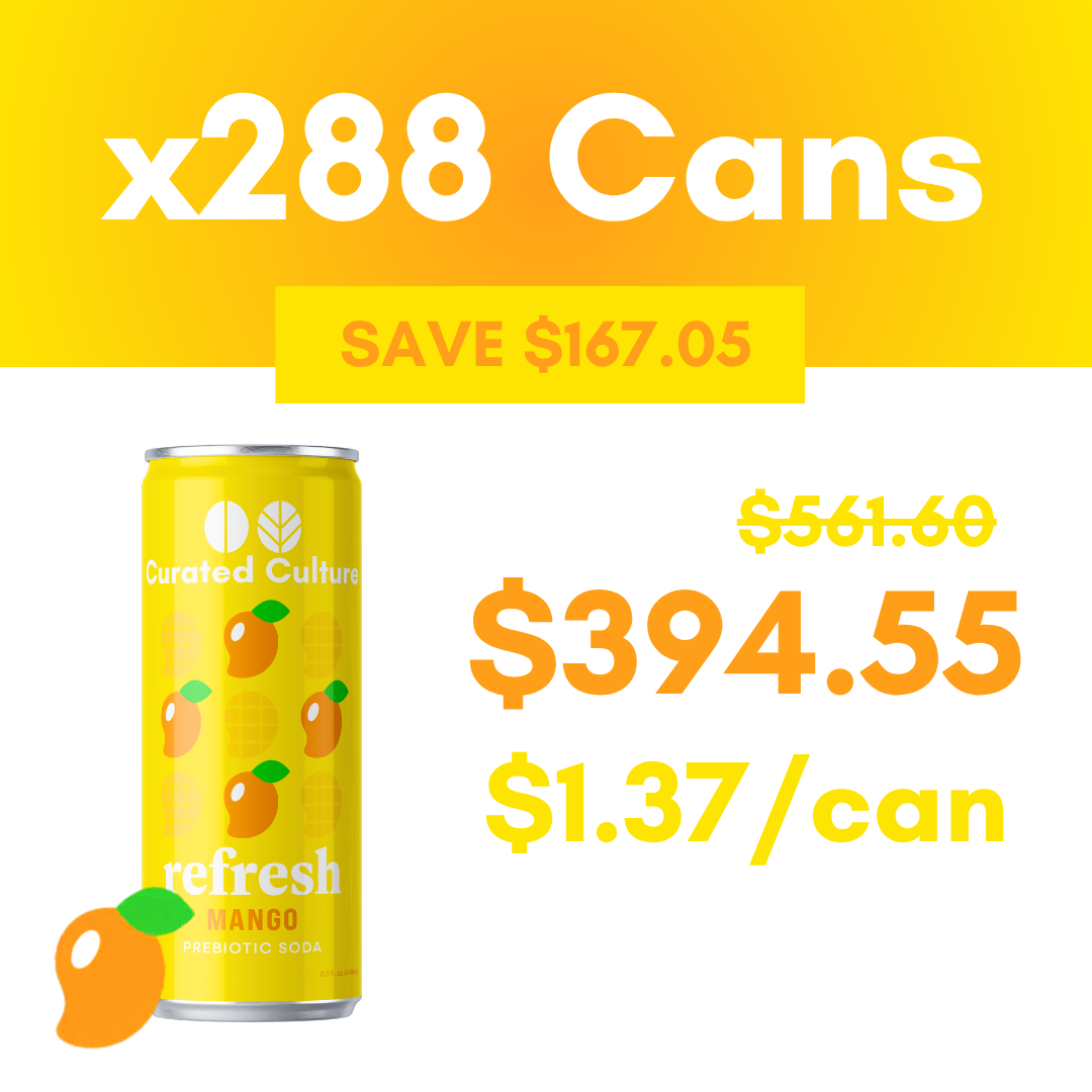 Refresh Mango Prebiotic Soda