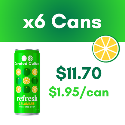 Refresh Calamansi Prebiotic Soda