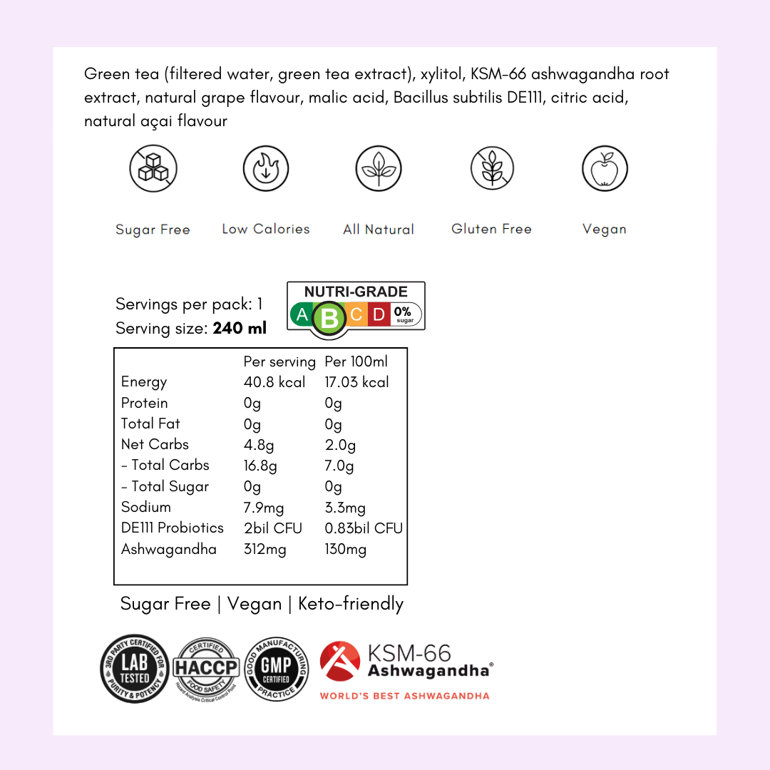 [3 Month Subscription] Relax Grape Acai
